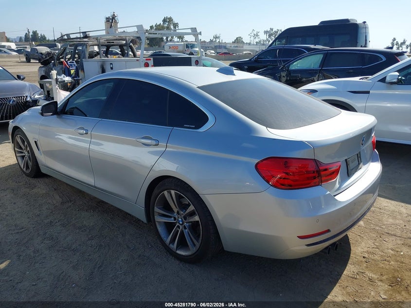 2016 BMW 4er VIN WBA4A9C5XGG505309 IAAI salvage auction — FRONT END, Salvage Title, sold $2,100 on 2026-07-15 (photo 3)