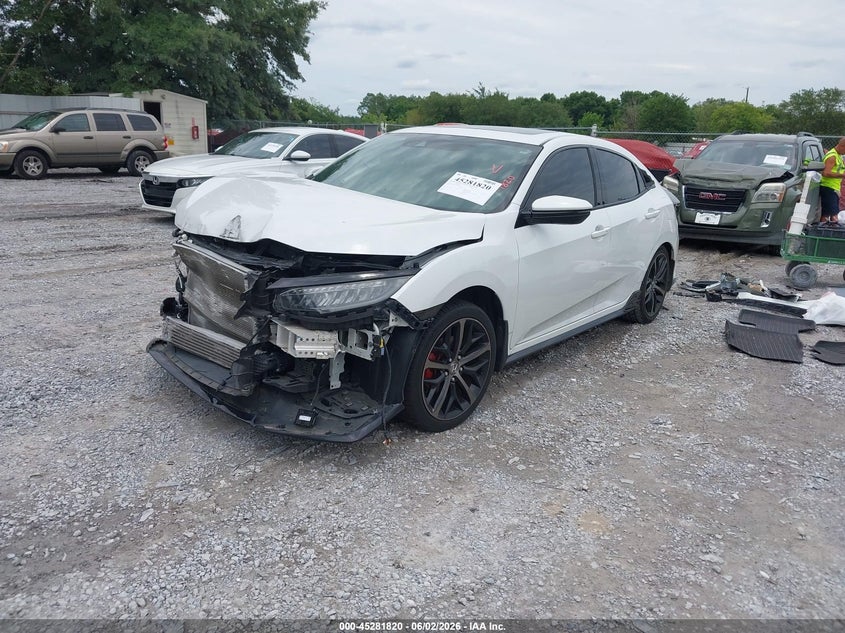 2021 Honda Civic VIN SHHFK7H99MU411256 IAAI salvage auction — FRONT END, Salvage Title, sold $3,300 on 2026-07-09 (photo 2)