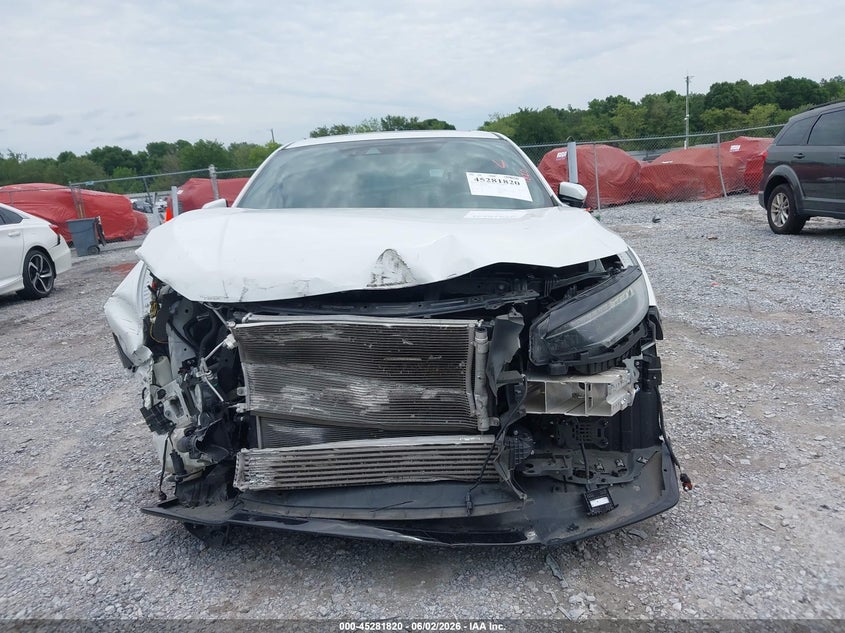 2021 Honda Civic VIN SHHFK7H99MU411256 IAAI salvage auction — FRONT END, Salvage Title, sold $3,300 on 2026-07-09 (photo 6)