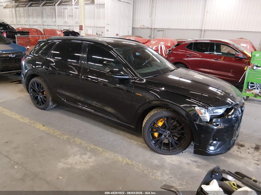 2023 Audi E-tron VIN WA1VABGE8PB001101 — IAAI salvage auction photo