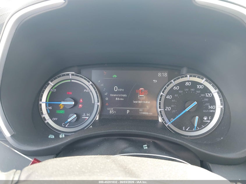 2022 Toyota Highlander VIN 5TDABRCH1NS554009 IAAI salvage auction — FRONT END, Salvage Title, sold $13,400 on 2026-07-09 (photo 7)