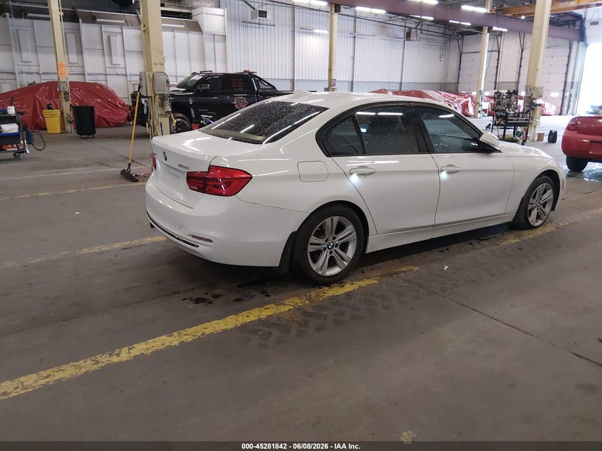 2016 BMW 3er VIN WBA8E3G53GNT74958 IAAI salvage auction — FRONT END, Salvage (Oregon), sold $5,400 on 2026-08-13 (photo 4)
