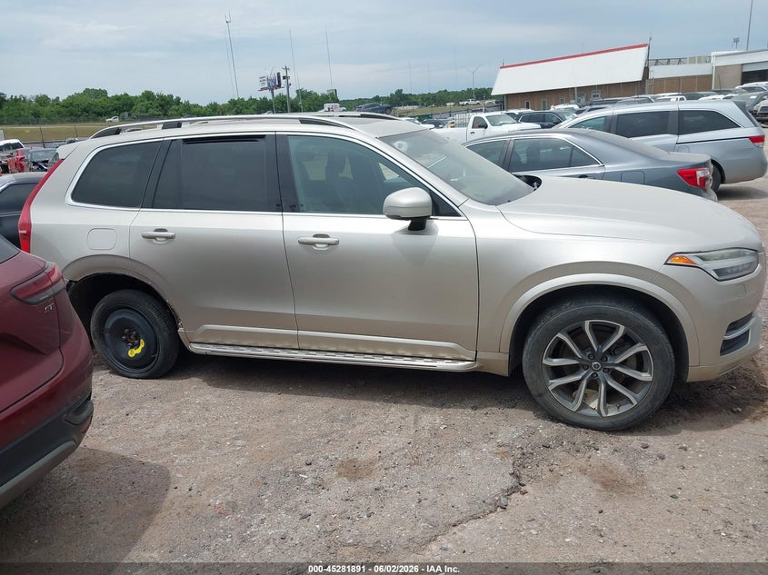 2016 Volvo Xc90 VIN YV4A22PK4G1001901 IAAI salvage auction — NORMAL WEAR, Salvage Title, sold $2,200 on 2026-07-29 (photo 1)