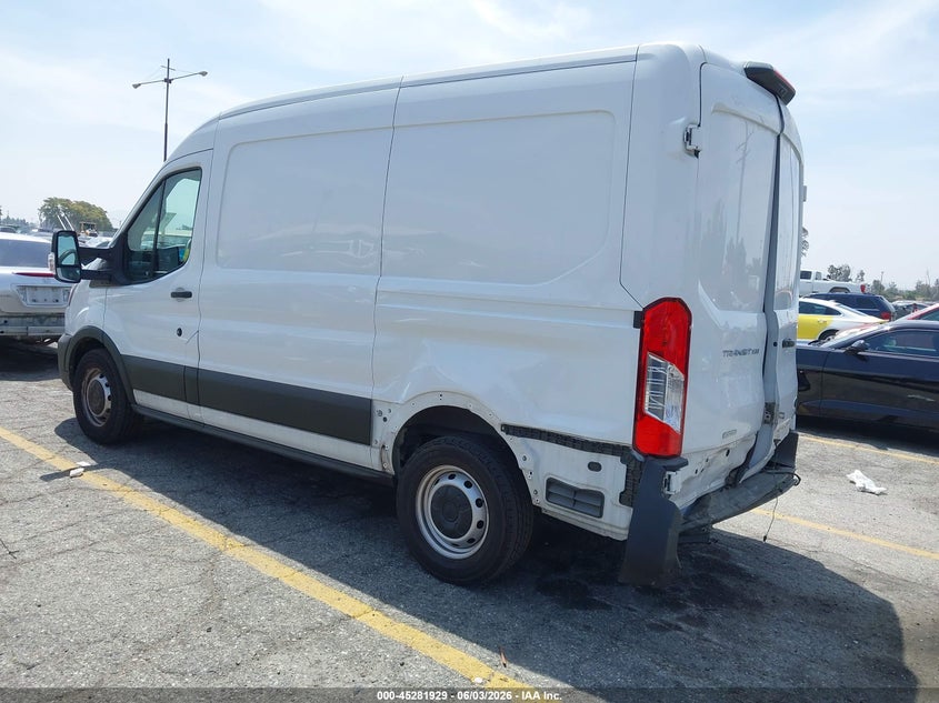 2020 Ford Transit VIN 1FTBR1CG3LKB75414 IAAI salvage auction — REAR END, Salvage Title, sold $7,600 on 2026-07-21 (photo 3)