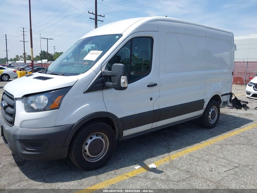 2020 Ford Transit VIN 1FTBR1CG3LKB75414 IAAI salvage auction — REAR END, Salvage Title, sold $7,600 on 2026-07-21 (photo 4)