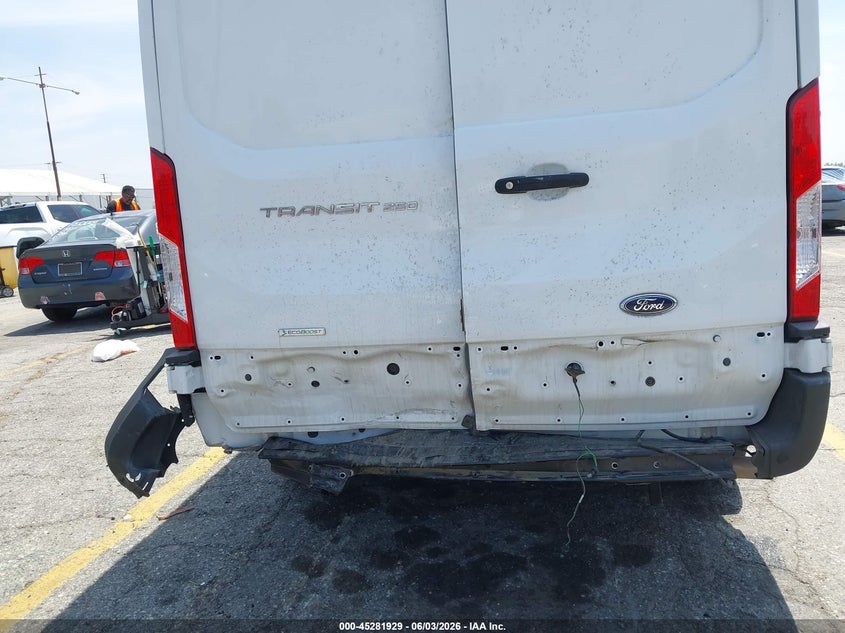 2020 Ford Transit VIN 1FTBR1CG3LKB75414 IAAI salvage auction — REAR END, Salvage Title, sold $7,600 on 2026-07-21 (photo 6)