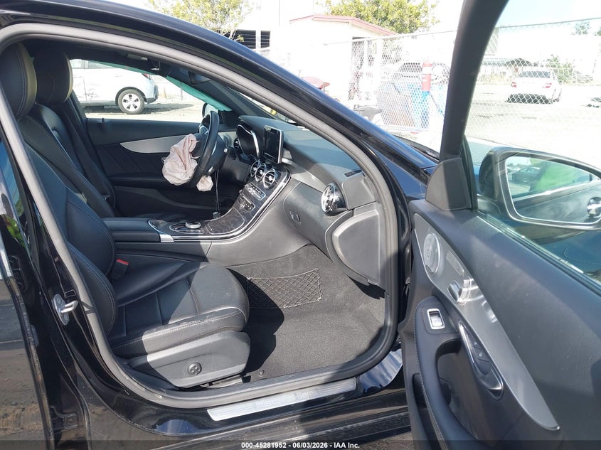 2018 Mercedes-benz C-klasse VIN 55SWF4JB7JU271798 IAAI salvage auction — LEFT FRONT, Salvage Title, sold $7,500 on 2026-07-19 (photo 5)