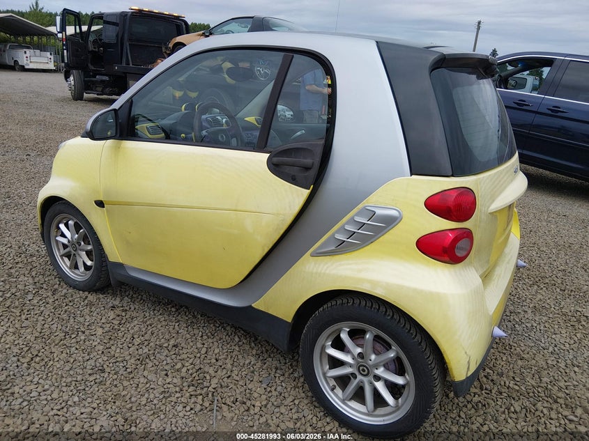 2008 Smart Fortwo VIN WMEEJ31X08K196104 IAAI salvage auction — NORMAL WEAR, Clear - Public Restricted (Oregon), sold $225 on 2026-08-17 (photo 3)