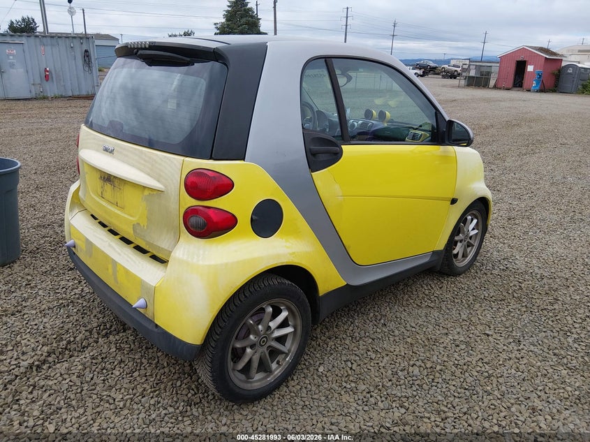 2008 Smart Fortwo VIN WMEEJ31X08K196104 IAAI salvage auction — NORMAL WEAR, Clear - Public Restricted (Oregon), sold $225 on 2026-08-17 (photo 4)