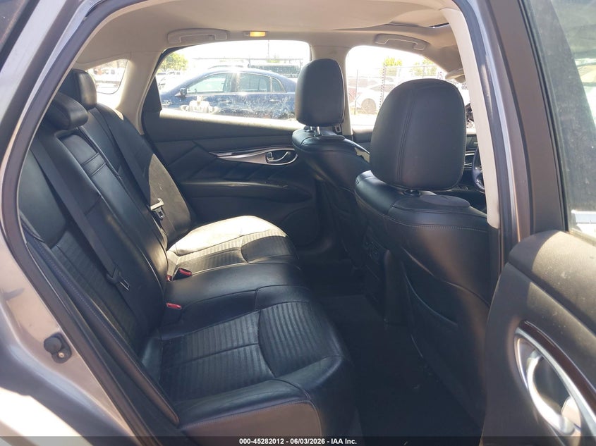 2011 Infiniti M37 VIN JN1BY1AP4BM321959 IAAI salvage auction — ROOF, Salvage (California), sold $1,200 on 2026-07-15 (photo 8)