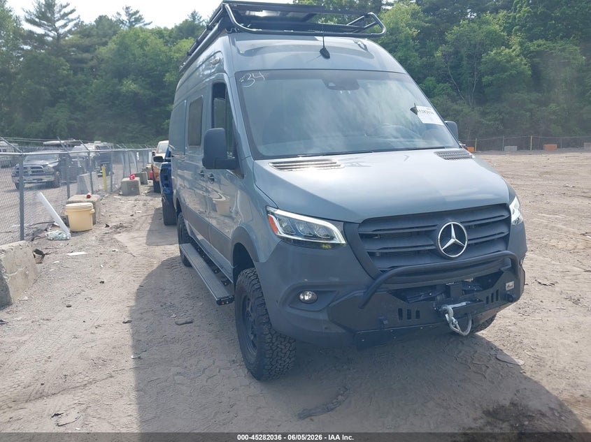 2020 Mercedes-benz Sprinter VIN W1W4EBVY0LP307133 IAAI salvage auction — SIDE, Salvage Title, sold $27,250 on 2026-07-21 (photo 1)