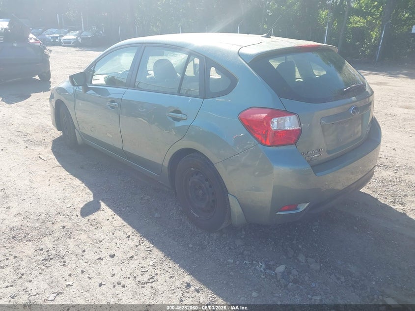 2015 Subaru Impreza VIN JF1GPAA62FH242615 IAAI salvage auction — FRONT END, Salvage Title, sold $25 on 2026-07-28 (photo 3)