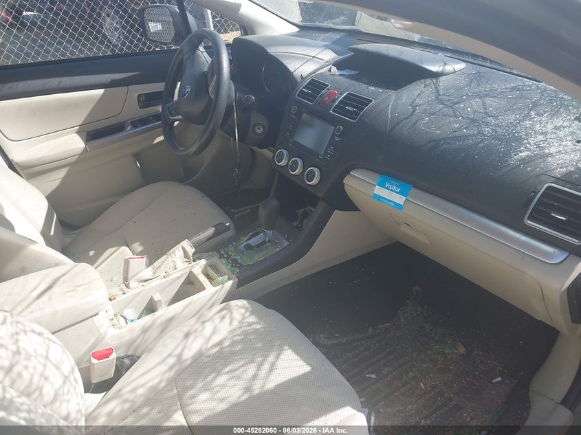2015 Subaru Impreza VIN JF1GPAA62FH242615 IAAI salvage auction — FRONT END, Salvage Title, sold $25 on 2026-07-28 (photo 5)