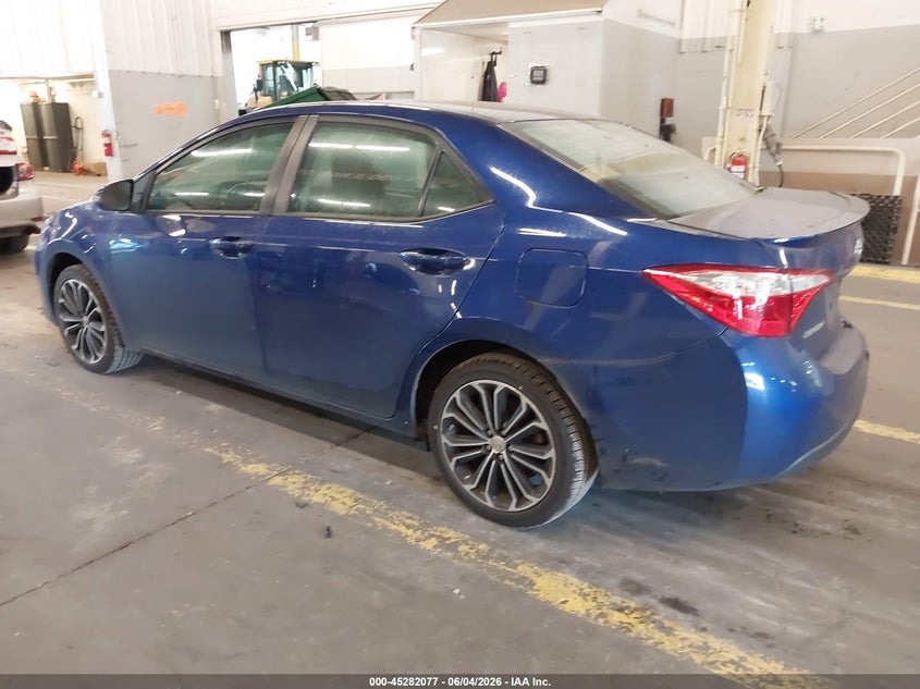 2015 Toyota Corolla VIN 5YFBURHEXFP342006 IAAI salvage auction — RIGHT REAR, Salvage Title, sold $3,500 on 2026-07-30 (photo 3)