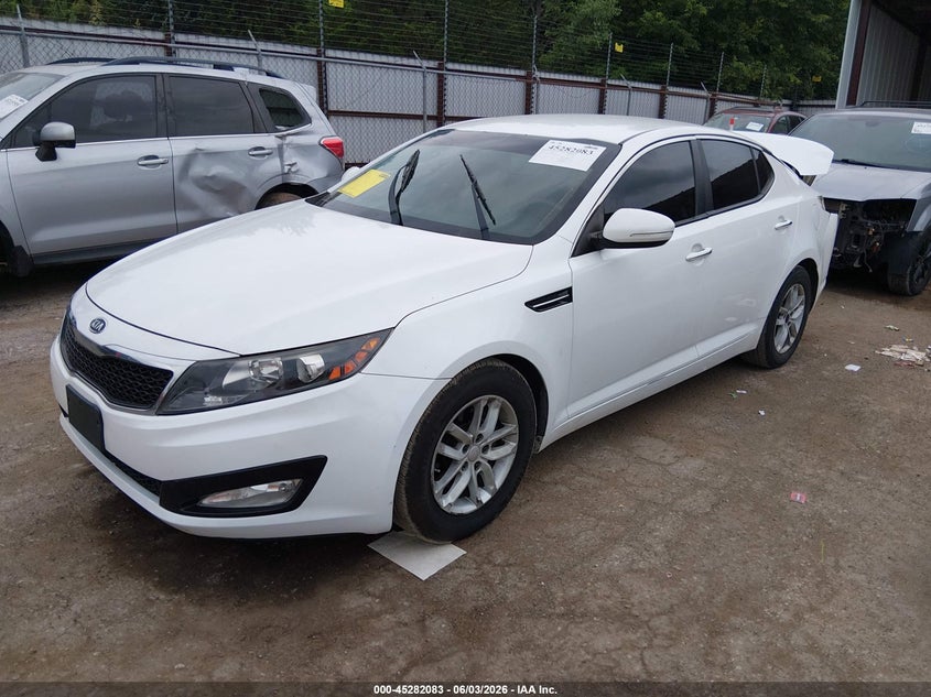 2013 Kia Optima VIN KNAGM4A73D5301308 IAAI salvage auction — REAR END, Salvage Title, sold $1,125 on 2026-07-24 (photo 2)