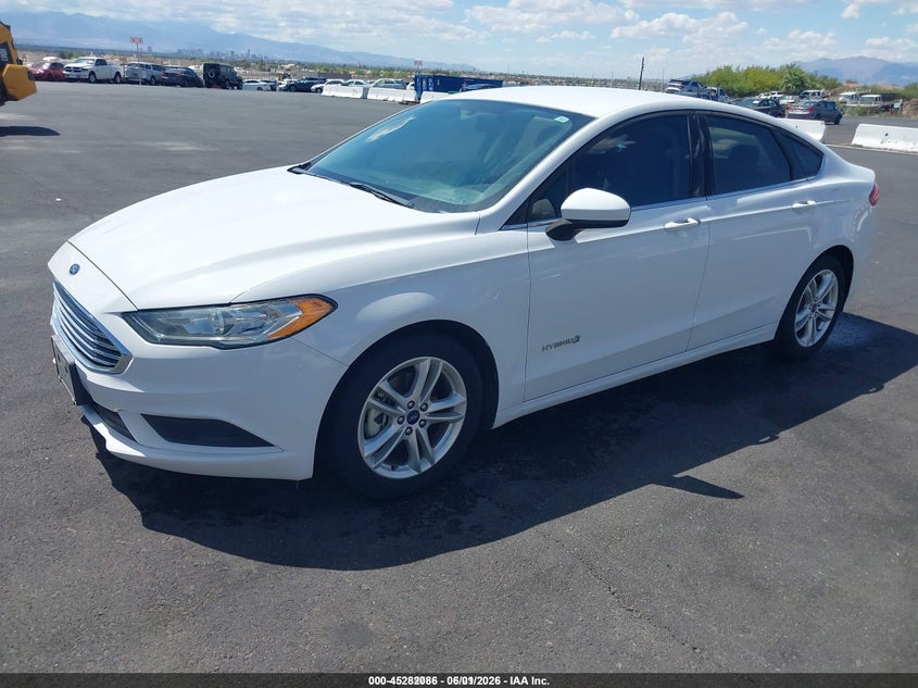 2018 Ford Fusion VIN 3FA6P0UU8JR235773 IAAI salvage auction — NORMAL WEAR, Sf97 (Nevada), sold $9,700 on 2026-07-28 (photo 2)