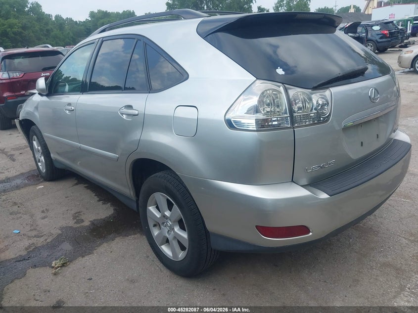 2007 Lexus Rx 350 VIN 2T2HK31U07C036167 IAAI salvage auction — FRONT END, Salvage (Kansas), sold $475 on 2026-07-09 (photo 3)
