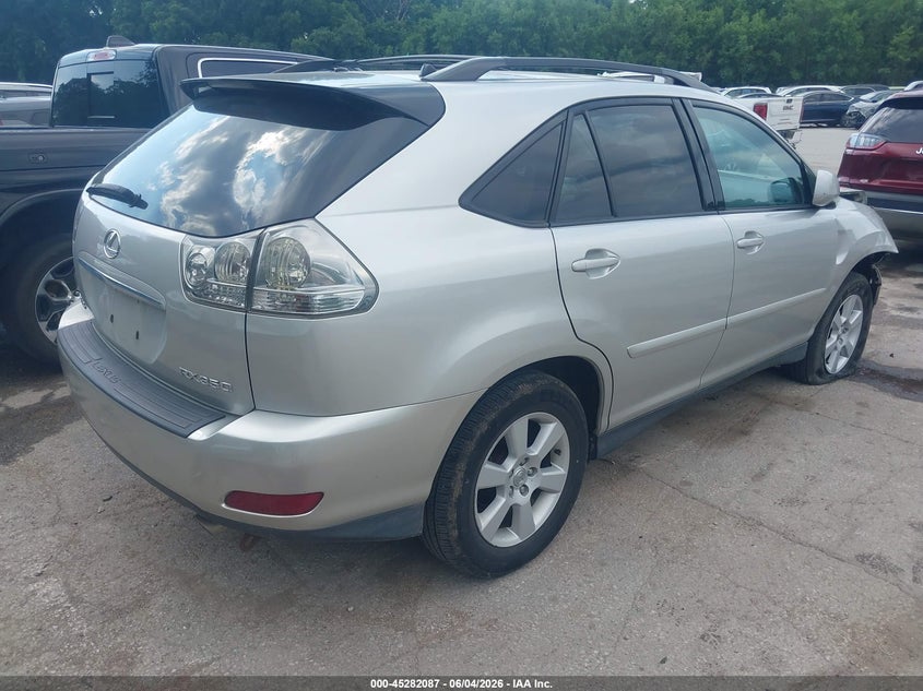 2007 Lexus Rx 350 VIN 2T2HK31U07C036167 IAAI salvage auction — FRONT END, Salvage (Kansas), sold $475 on 2026-07-09 (photo 4)