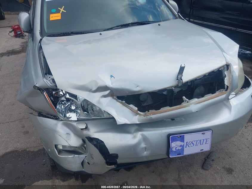 2007 Lexus Rx 350 VIN 2T2HK31U07C036167 IAAI salvage auction — FRONT END, Salvage (Kansas), sold $475 on 2026-07-09 (photo 6)