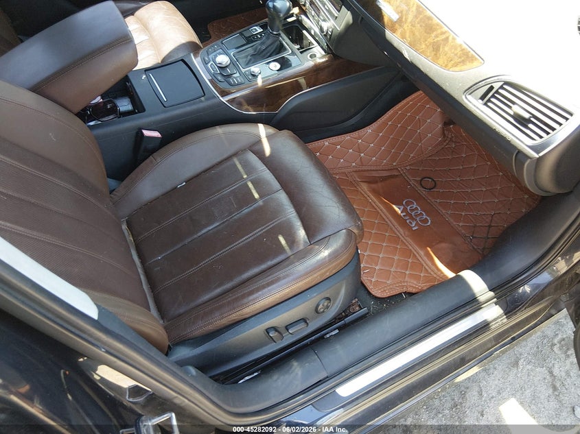 2012 Audi A6 VIN WAUHGAFC9CN051202 IAAI salvage auction — NORMAL WEAR, Reconstructed (Massachusetts), sold $675 on 2026-07-28 (photo 5)