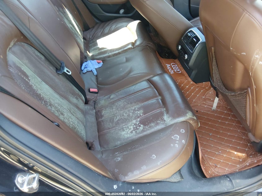 2012 Audi A6 VIN WAUHGAFC9CN051202 IAAI salvage auction — NORMAL WEAR, Reconstructed (Massachusetts), sold $675 on 2026-07-28 (photo 8)