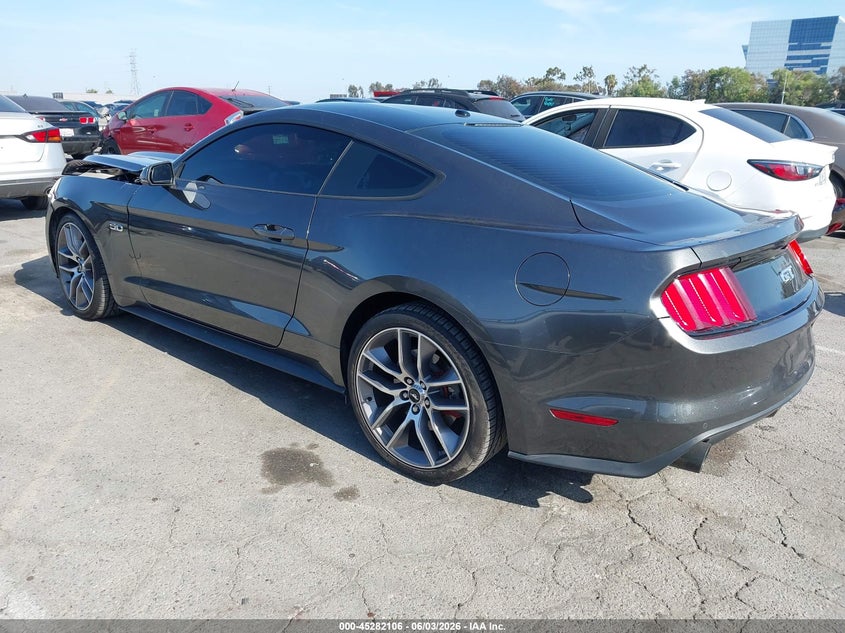 2017 Ford Mustang VIN 1FA6P8CF8H5310003 IAAI salvage auction — RIGHT FRONT, Salvage Title, sold $10,800 on 2026-08-20 (photo 3)