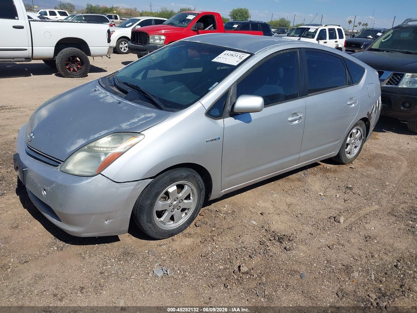 2006 Toyota Prius VIN JTDKB20U667073035 IAAI salvage auction — LEFT REAR, Clear (Arizona), sold $425 on 2026-07-23 (photo 2)