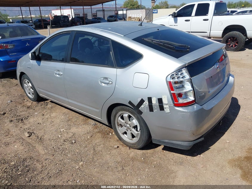 2006 Toyota Prius VIN JTDKB20U667073035 IAAI salvage auction — LEFT REAR, Clear (Arizona), sold $425 on 2026-07-23 (photo 3)