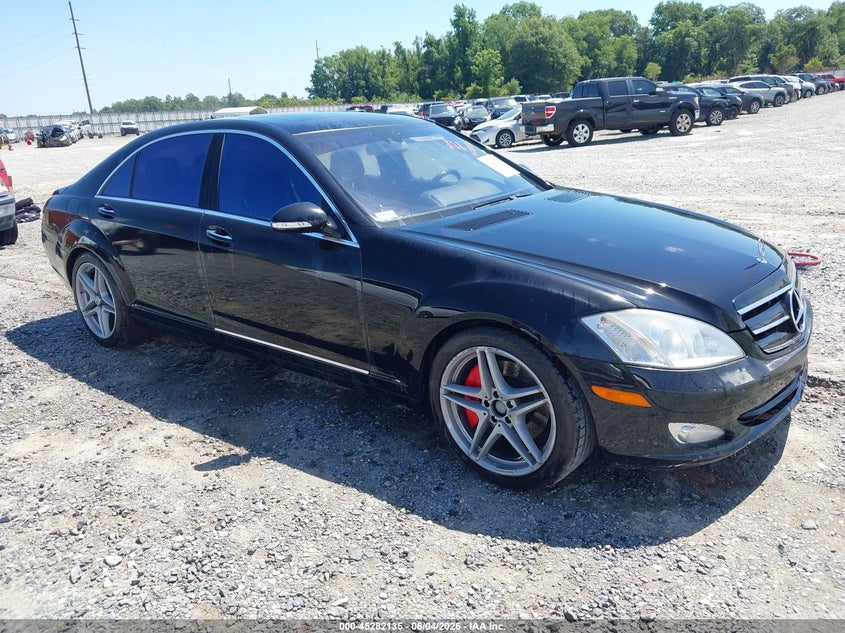 2007 Mercedes-benz S class VIN WDDNG71X17A011105 IAAI salvage auction — LEFT FRONT, Repossession Paperwork (Georgia), sold $800 on 2026-07-06 (photo 1)