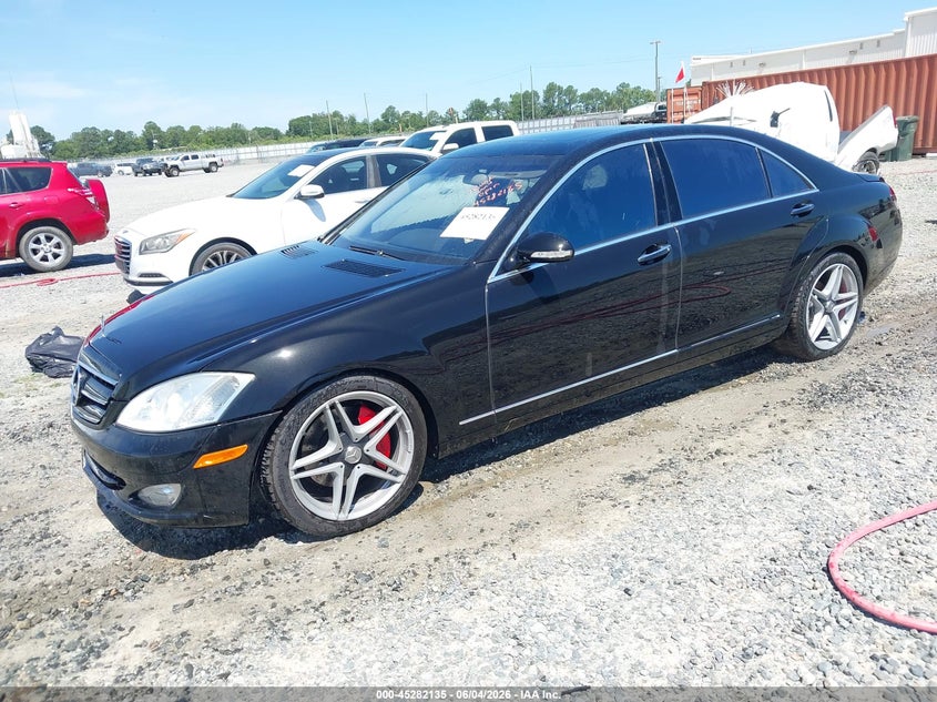 2007 Mercedes-benz S class VIN WDDNG71X17A011105 IAAI salvage auction — LEFT FRONT, Repossession Paperwork (Georgia), sold $800 on 2026-07-06 (photo 2)