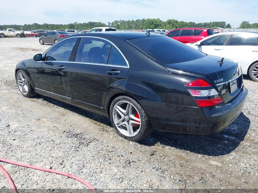2007 Mercedes-benz S class VIN WDDNG71X17A011105 IAAI salvage auction — LEFT FRONT, Repossession Paperwork (Georgia), sold $800 on 2026-07-06 (photo 3)