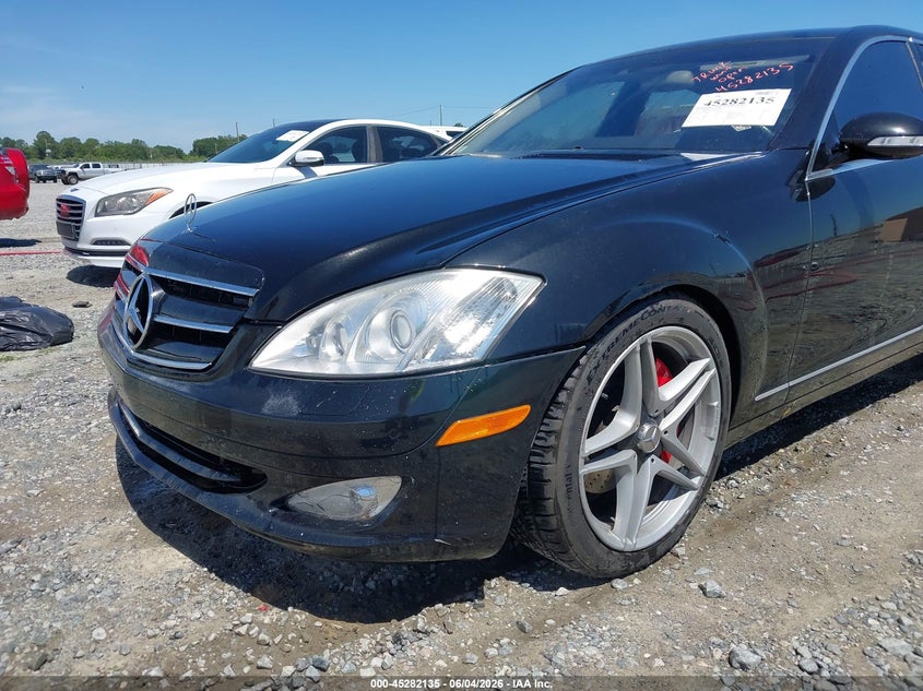 2007 Mercedes-benz S class VIN WDDNG71X17A011105 IAAI salvage auction — LEFT FRONT, Repossession Paperwork (Georgia), sold $800 on 2026-07-06 (photo 6)