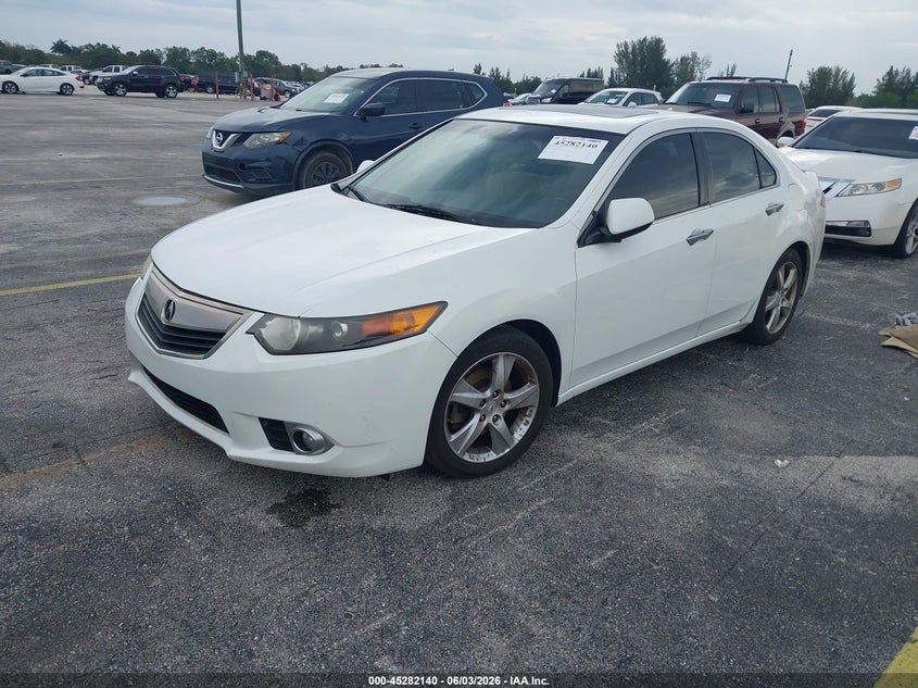 2013 Acura Tsx VIN JH4CU2F42DC001029 IAAI salvage auction — RIGHT REAR, Clear (Florida), sold $1,000 on 2026-07-09 (photo 2)