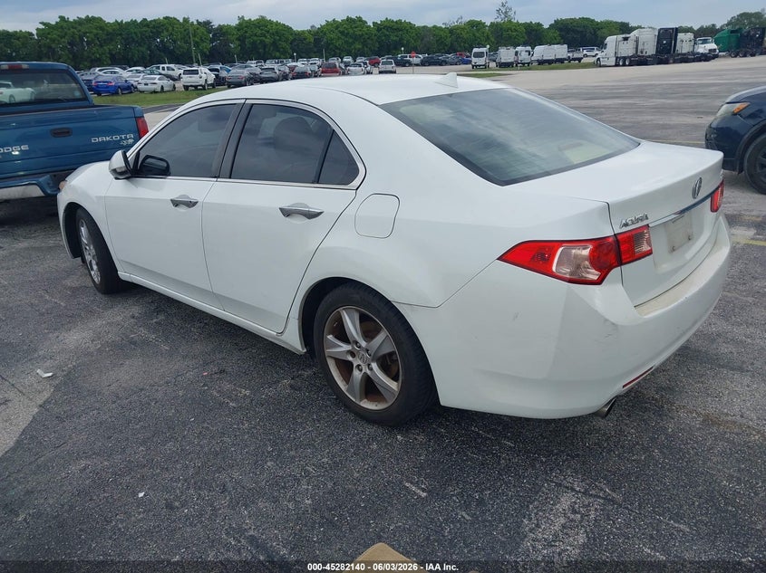 2013 Acura Tsx VIN JH4CU2F42DC001029 IAAI salvage auction — RIGHT REAR, Clear (Florida), sold $1,000 on 2026-07-09 (photo 3)