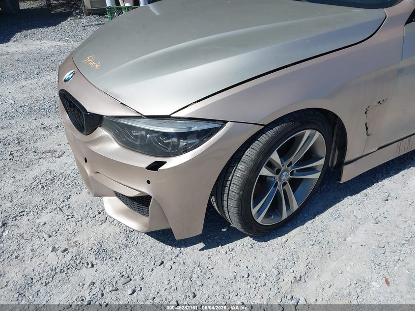 2014 BMW 4 series VIN WBA3R1C51EK192893 IAAI salvage auction — FRONT END, Clear (Florida), sold $1,100 on 2026-08-13 (photo 6)