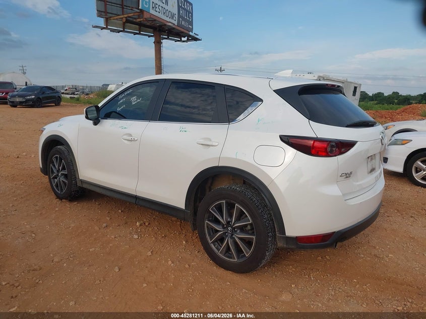2018 Mazda Cx-5 VIN JM3KFBCM1J0466157 IAAI salvage auction — HAIL, Clear (Missouri), sold $8,000 on 2026-07-13 (photo 3)
