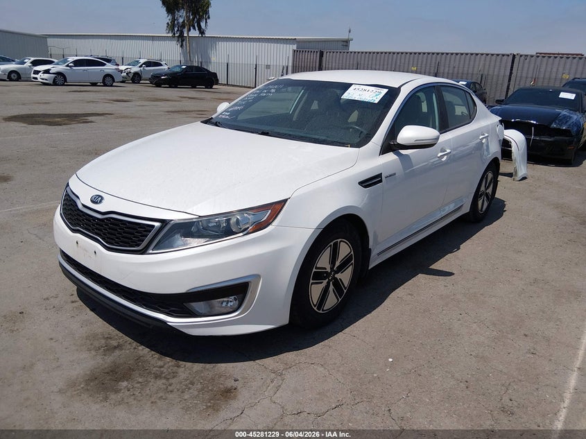 2013 Kia Optima VIN KNAGM4AD8D5054566 IAAI salvage auction — REAR END, Salvage Title, sold $1,350 on 2026-07-06 (photo 2)