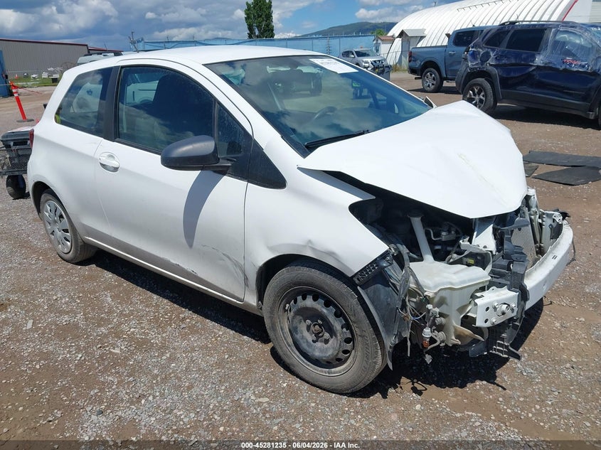 2016 Toyota Yaris VIN VNKJTUD3XGA058491 IAAI salvage auction — FRONT END, Salvage Title, sold $25 on 2026-07-29 (photo 1)