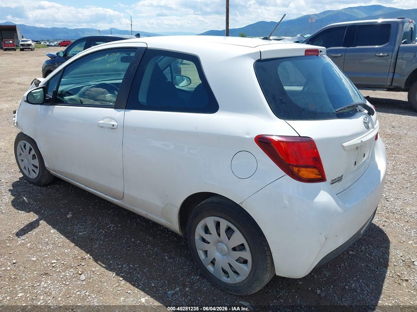 2016 Toyota Yaris VIN VNKJTUD3XGA058491 IAAI salvage auction — FRONT END, Salvage Title, sold $25 on 2026-07-29 (photo 3)