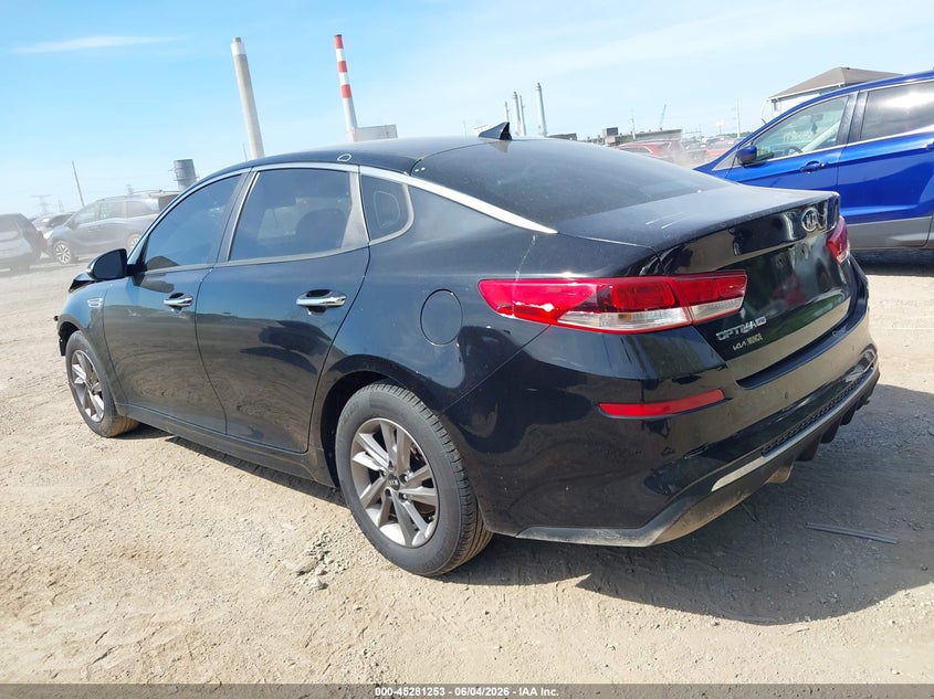 2020 Kia Optima VIN 5XXGT4L31LG396798 IAAI salvage auction — FRONT END, Salvage Title, sold $1,650 on 2026-07-08 (photo 3)