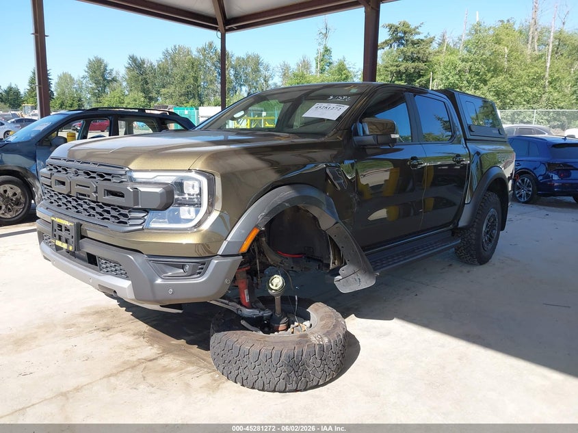 2024 Ford Ranger VIN 1FTER4LR4RLE06565 IAAI salvage auction — SUSPENSION, Salvage Title, sold $27,500 on 2026-07-05 (photo 2)