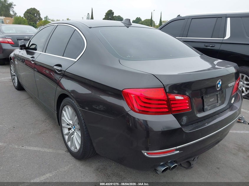 2015 BMW 5 Series VIN WBA5A5C57FD522159 IAAI salvage auction — Unknown, Salvage (California), sold $1,950 on 2026-06-11 (photo 3)