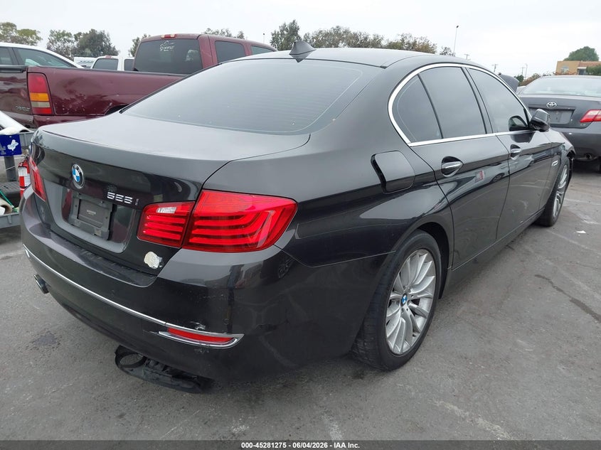 2015 BMW 5 Series VIN WBA5A5C57FD522159 IAAI salvage auction — Unknown, Salvage (California), sold $1,950 on 2026-06-11 (photo 4)