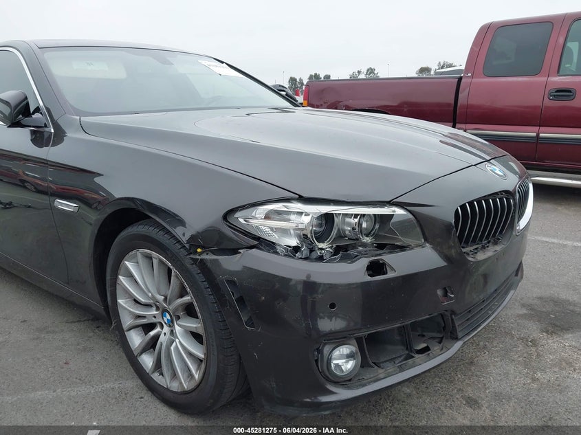 2015 BMW 5 Series VIN WBA5A5C57FD522159 IAAI salvage auction — Unknown, Salvage (California), sold $1,950 on 2026-06-11 (photo 6)