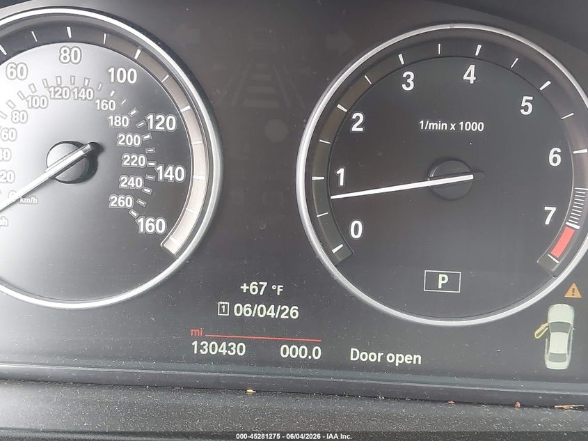 2015 BMW 5 Series VIN WBA5A5C57FD522159 IAAI salvage auction — Unknown, Salvage (California), sold $1,950 on 2026-06-11 (photo 7)