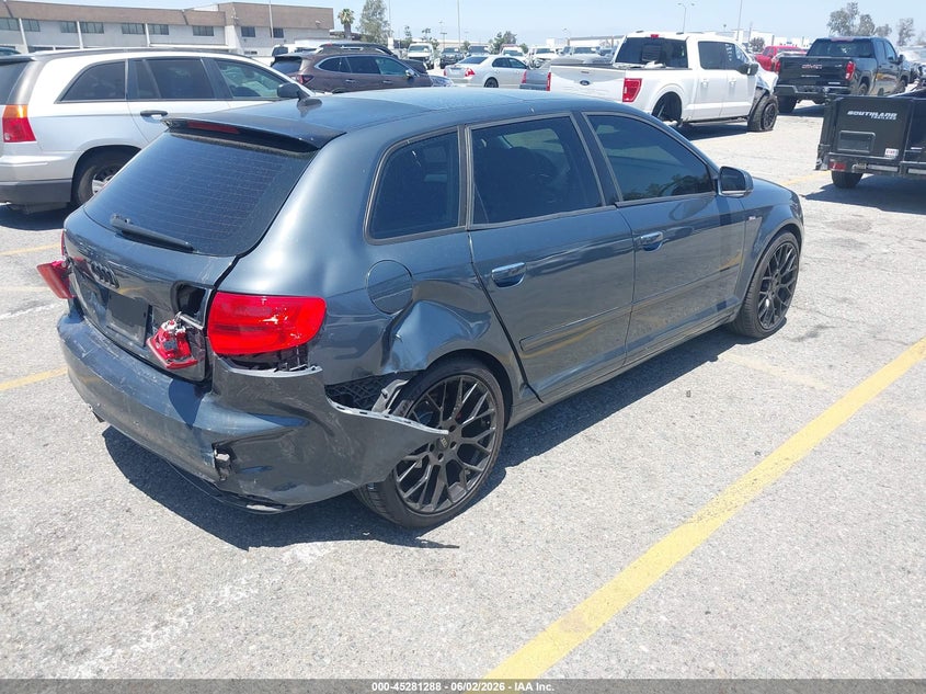 2012 Audi A3 VIN WAUKJAFM0CA124240 IAAI salvage auction — RIGHT REAR, Salvage Title, sold $1,300 on 2026-07-14 (photo 4)