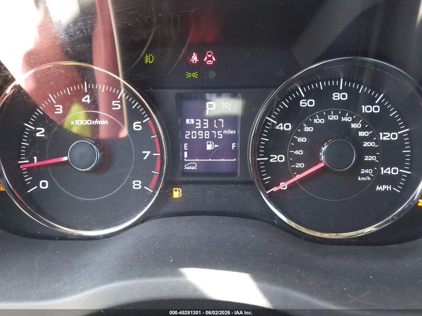 2015 Subaru Forester VIN JF2SJAUC4FH457809 IAAI salvage auction — UNKNOWN, Clear (Arizona), sold $950 on 2026-07-09 (photo 7)