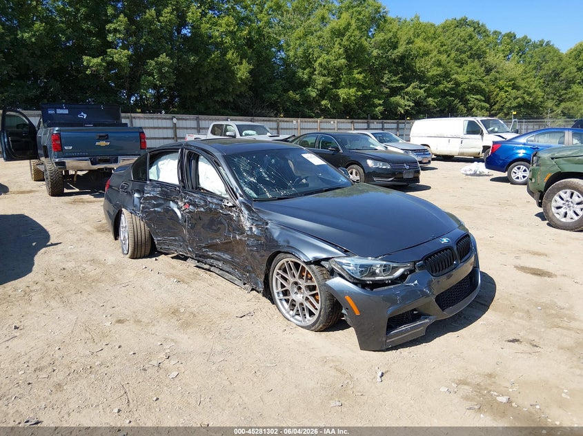 2017 BMW 3er VIN WBA8B7G31HNU38298 IAAI salvage auction — SIDE, Salvage Title, sold $1,650 on 2026-07-29 (photo 1)