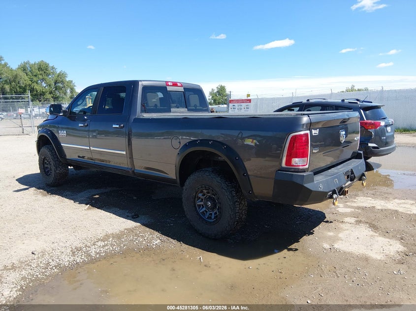 2015 Ram 3500 VIN 3C63R3JL6FG610140 IAAI salvage auction — FRONT END, Salvage Title, sold $11,250 on 2026-07-22 (photo 3)