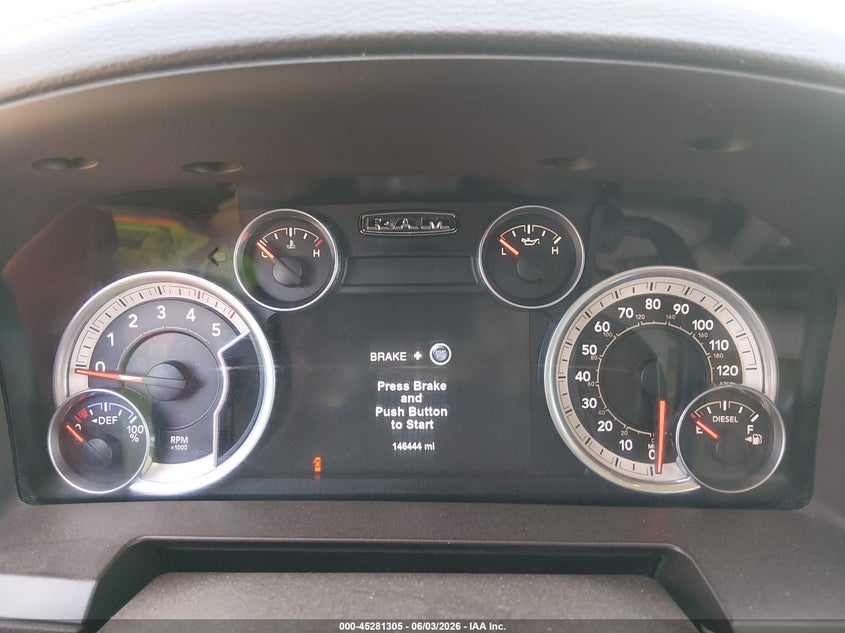 2015 Ram 3500 VIN 3C63R3JL6FG610140 IAAI salvage auction — FRONT END, Salvage Title, sold $11,250 on 2026-07-22 (photo 5)